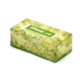 MyTinyWorld 2 x Dolls House Miniature Green Kleenex Tissue Boxes