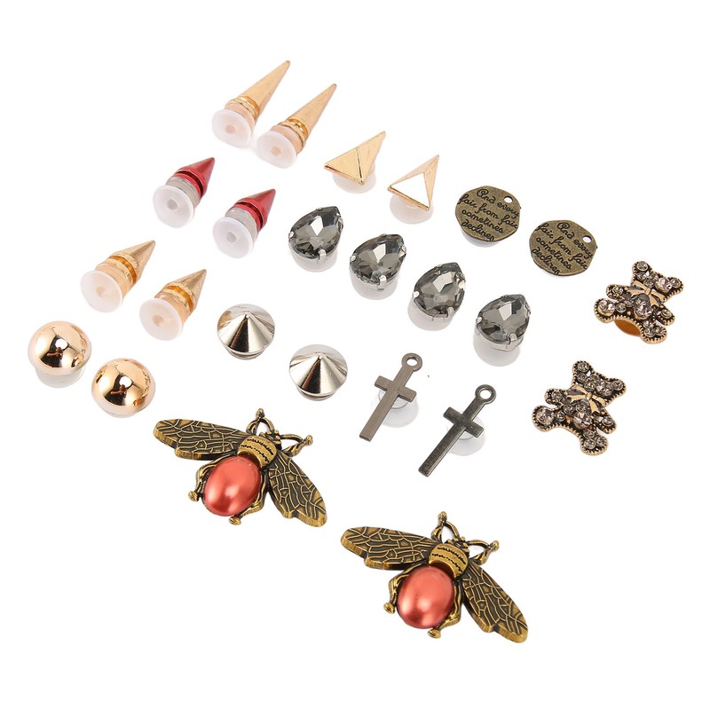 Decorative Shoe Clips Fashionable Shiny Elegant Removable Shoe Decoration Accessory
