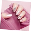 Gatuida 8 Sheets DIY Nail Art Stickers Floral Leaf Nail