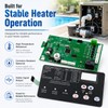 Upgraded 42002-0007S Control Board with 472610Z Switch Pad for Pentair