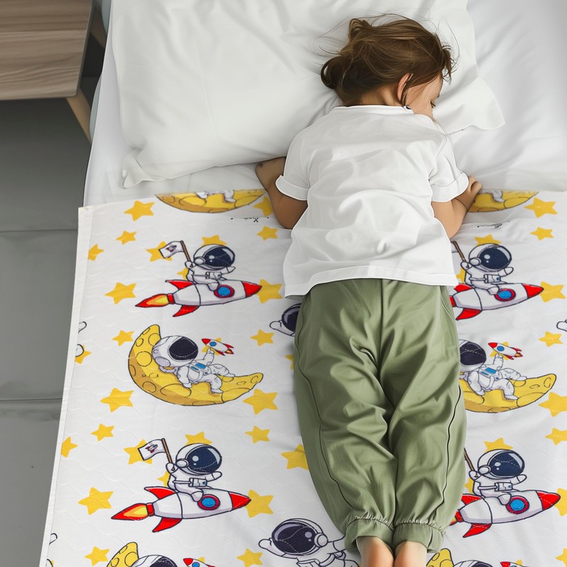 PISOLO Potty Training Mattress Protector, Super Absorbent 100% Waterproof Bed