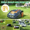 Pack of 36 Robotic Lawnmower Blades, High-Quality Titanium Replacement Blade,