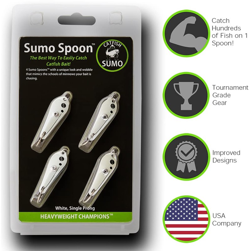 Sumo Spoon - Cuchara de cebo de pesca para saltar,