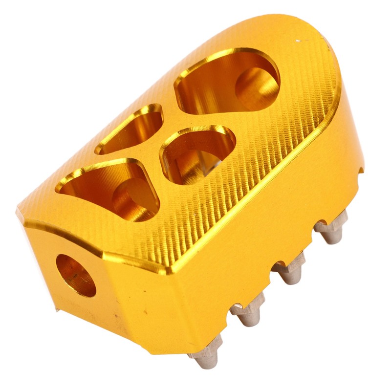 Motorcycle Gear Shifter Peg 360° Roating Anti Slip Golden Shift