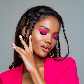 Expressions 3pc Assorted Tattoo Stretch Jewelry Collection - Purple Tattoo Choker Necklace, Bracelet & Ring Set - Stretchy Tattoo Effect Jewelry Accessories For Kids And Adults