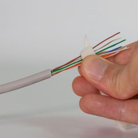 Network Cable Untwist Tool, Engineer Wire Straightener for CAT5/CAT5e/CAT6/CAT7 Wires Pair Separator Tools Quickly & Easily Untwists