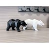 SMRTHMRT Abstract Geometric Sculptures,Creative Animals/Bear Statues Collectible Figurines for Home