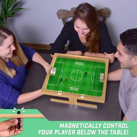 GoSports Magna Soccer Tabletop Board Game - Fast-Paced Magnet Game