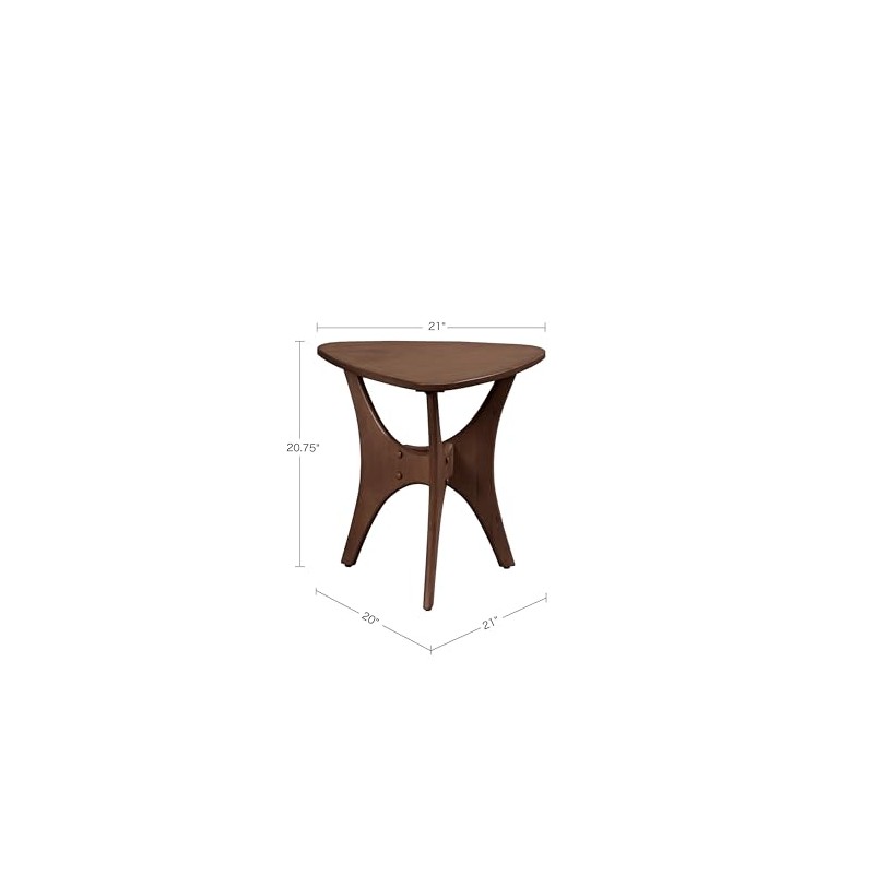 INK+IVY Blaze Accent Tables - Wood Side Table - Pecan,