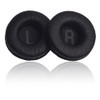 Earpads for JBL Tune 600 BTNC 500BT T450, Replacement Ear Cushion Pads with Protein Leather and Memory Foam for JBL Tune T450BT 500 JR300 Wireless Headphones, Pack of 2, Black