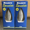 Bulbrite 60C15S Spunlite Chandelier 60W Satin, Medium Base Lot Of