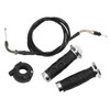 7/8in Twist Throttle Grips with Cable Housing Holder for GY6