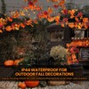 Thanksgiving Decorations for Home Lighted Fall Leaves String Lights, 9.16FT