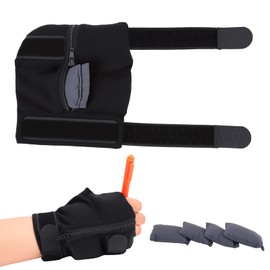 Weighted Gloves, Adjustable Weighted Gloves for Hand Tremors,mproved Hand/Wrist Mobility, Writing Stability Strengthening (Right)