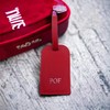 PERRÉ Tag Identificador de Equipaje en Cuero (Personalizado)