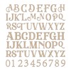 2 Inch 144 Pieces Wooden Letters & Numbers for Crafts