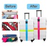 Suitcase Strap, Pack of 8, Luggage Strap, Adjustable Suitcase Strap,
