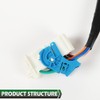LQI Junction Block Connector with Aux Switches Wires Compatible with
