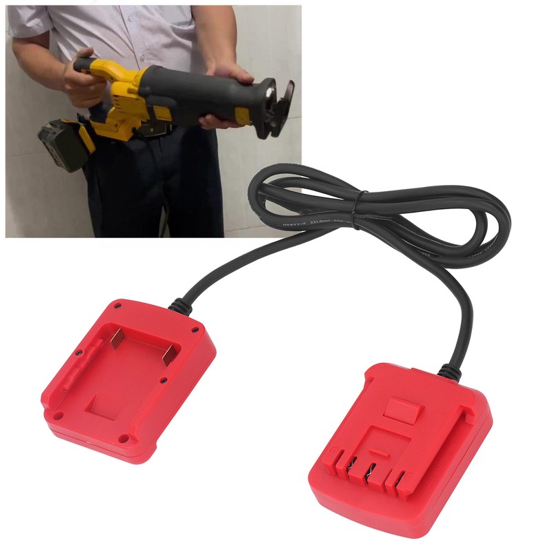 Battery Adapter with Extension Cable Power Tool Battery Converter Weight