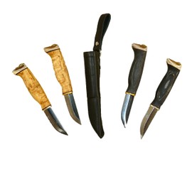 Glacier Wear Arctic Legend Handicraft Knife (Black Birch Stainless Steel Blade)