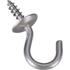 National Hardware N348-433 3/4 Stainless Steel Cup Hooks 4 Count