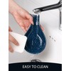 ANTIS'S HOME Ceramic Spoon Rest, Starry Night Glaze Spoon Holder,