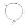 ChloBo Mini Cube Dainty Moon and Sun Bracelet SBCFB582