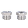 2Pcs Cola Barrel Adapter Distributor Connector Male Thread G5/8 Female