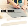 Origami Paper Creaser, DIY Plastic Traditional Bone Folder for Scrapbooking