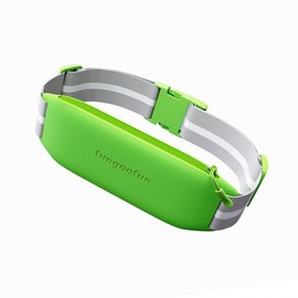 Unisex Lightweight Running Belt Sports Hip Pack - Chest/Waist Convertible Phone Pouch for Outdoor Riding Unisex Dreamlike Powder + Free Size 2ea