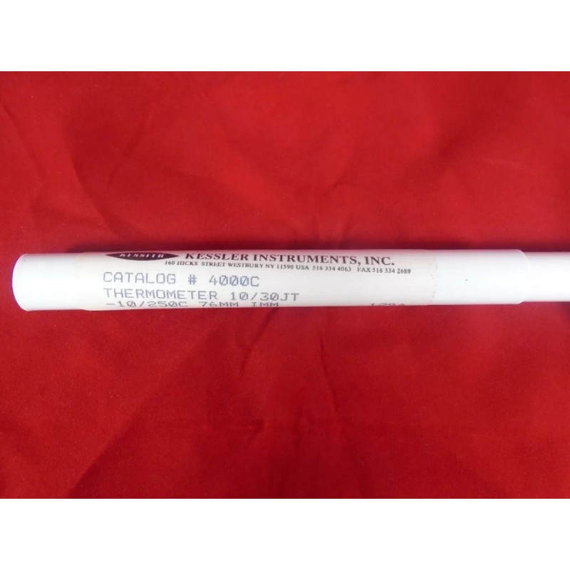 Kessler Termometro De -10 A 250 °c Con Junta 10/30