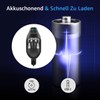 FISCHER Bicycle LED Front Light 100 Lux High Beam Sensor