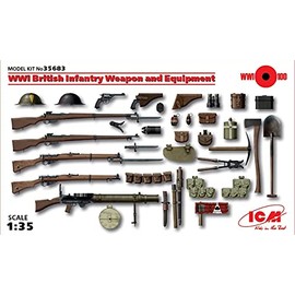ICM Models World War I British Infantry Weapon/Equipment Kit