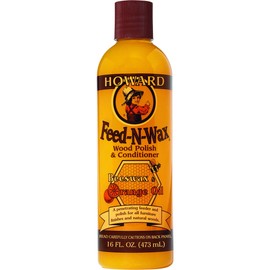 Howard Products Howard Feed-N-Wax Wood Polish and Conditioner, 16-Ounce