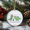 Have a Roar-Some Christmas - 2024 Funny Christmas Keepsake Gift,