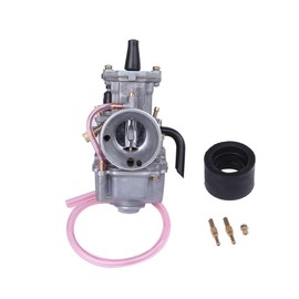 Carburetor Keihin PWK28 Type KDX125 200SR Super Sherpa KSR50/80/110 250TR KLX125 D Tracker 125 KMX125/200 KS1/2 General Purpose Motorcycle Maintenance Parts Repair Replacement