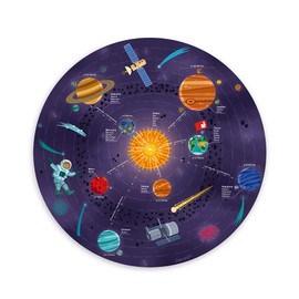 Janod 20” Magnetic Solar System Map - Ages 7+ - J05462