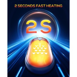 Hand Warmers Rechargeable, 2 Pack 6000mAh Electric Portable Heater, 20 Hrs Long Heating Hot Pockets Hand Warmer, Hunting Gear, Gifts for Women, Men, Raynauds, Camping, Golf, Outdoors (Blue Pro)