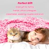 Warm Blanket Pink Soft Fleece Blankets Twin Size Throw Blankets