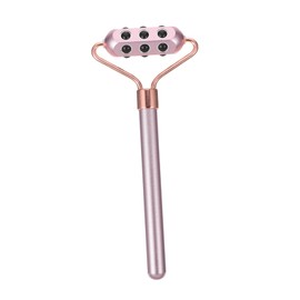 1pc Massage Stick Wrinkle Face Roller Practical Face Roller Facial Roller Massager Face Roller Massager Practical Face Massager The Face Plated Metal