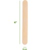 GUSTO [100 Count] Jumbo 6 Inch Wooden Multi-Purpose Popsicle Sticks,