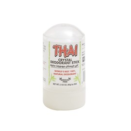 Thai Deodorant Stone THAI 100% Natural Crystal Deodorant Stick, Mini Travel Size (2.125 Ounces)