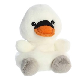 Aurora® Adorable Palm Pals™ Alina Swan™ Stuffed Animal - Pocket-Sized Play - Collectable Fun - White 5 Inches