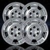 4-Pack of 17' Chrome Wheel Skins fit for Silverado 1500