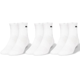 Pair of Thieves BOWO Dry Cushion Ankle Socks – 6 Pack White/Black – Moisture-Wicking, Breathable, and Durable Socks for Comfort and Performance, White/Black, One Size