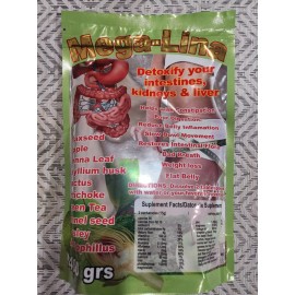 Detoxify MEGALINA DETOXIFY INTESTINES KIDNEYS LIVER 14 OZ FLAXSEED 06/2028 MADE MEXICO