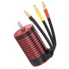 RC Car Brushless Motor, Aluminum Alloy 4 Poles 3660 Brushless