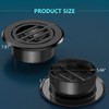 6 Inch Soffit Vent, HG Power Aluminium Alloy Louver Grille