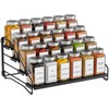 BOIVSHI 4 Tier Spice Rack for Cabinet, Spice Rack Organizer,