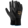 Coated Black Nylon Work Gloves. Gardening, Builders, Mechanic (L (9)),
